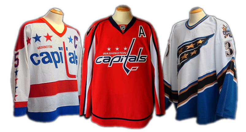  a history of the washington capitals hockey jersey